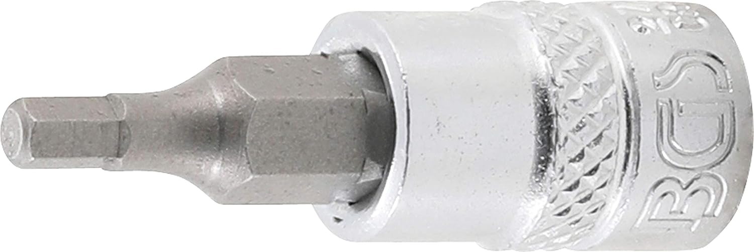 BGS 2741 | Bit Socket | 6.3 mm (1/4") Drive | internal Hexagon 1/8"