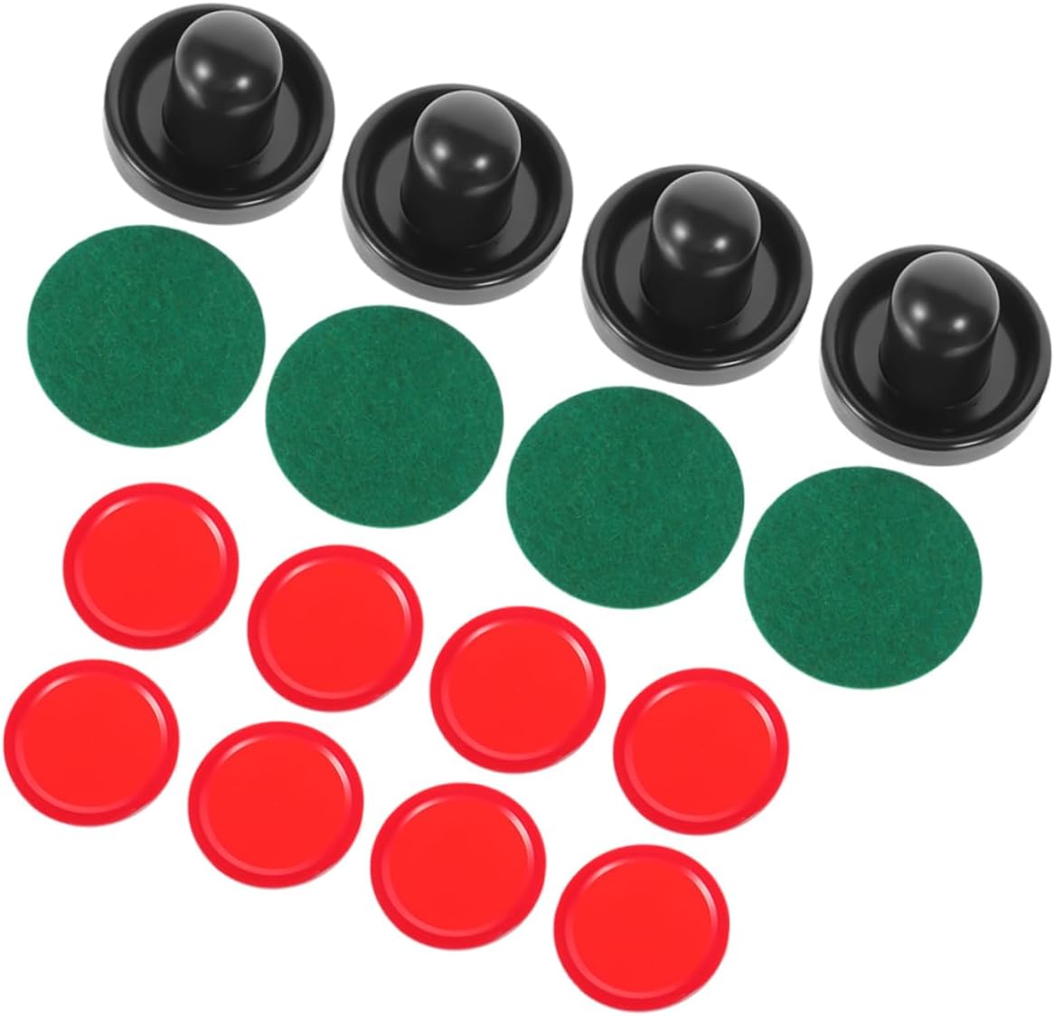 2set Ice Hockey Pucks Replacement Accessories for Game Tables Includes Pucks and for Indoor Hockey Games