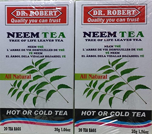 Dr Robert Neem Leaves Tea - 2-pack (40 Bags)