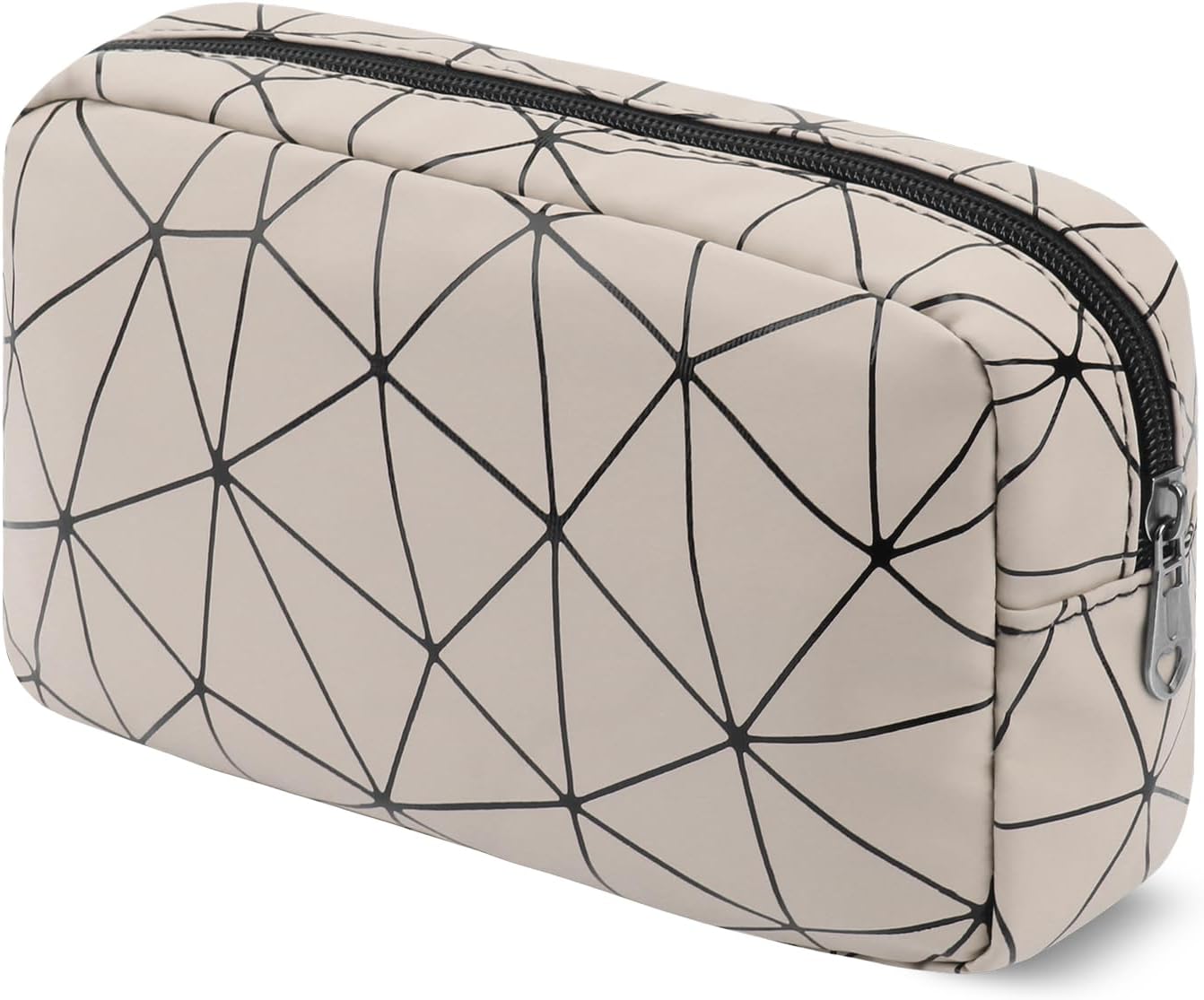 Period Bag for Girls Womens, Leather Sanitary Napkin Storage Bag, Portable Menstrual Pad Bag Period Pads Pouch, Small Make Up Bags(Beige)