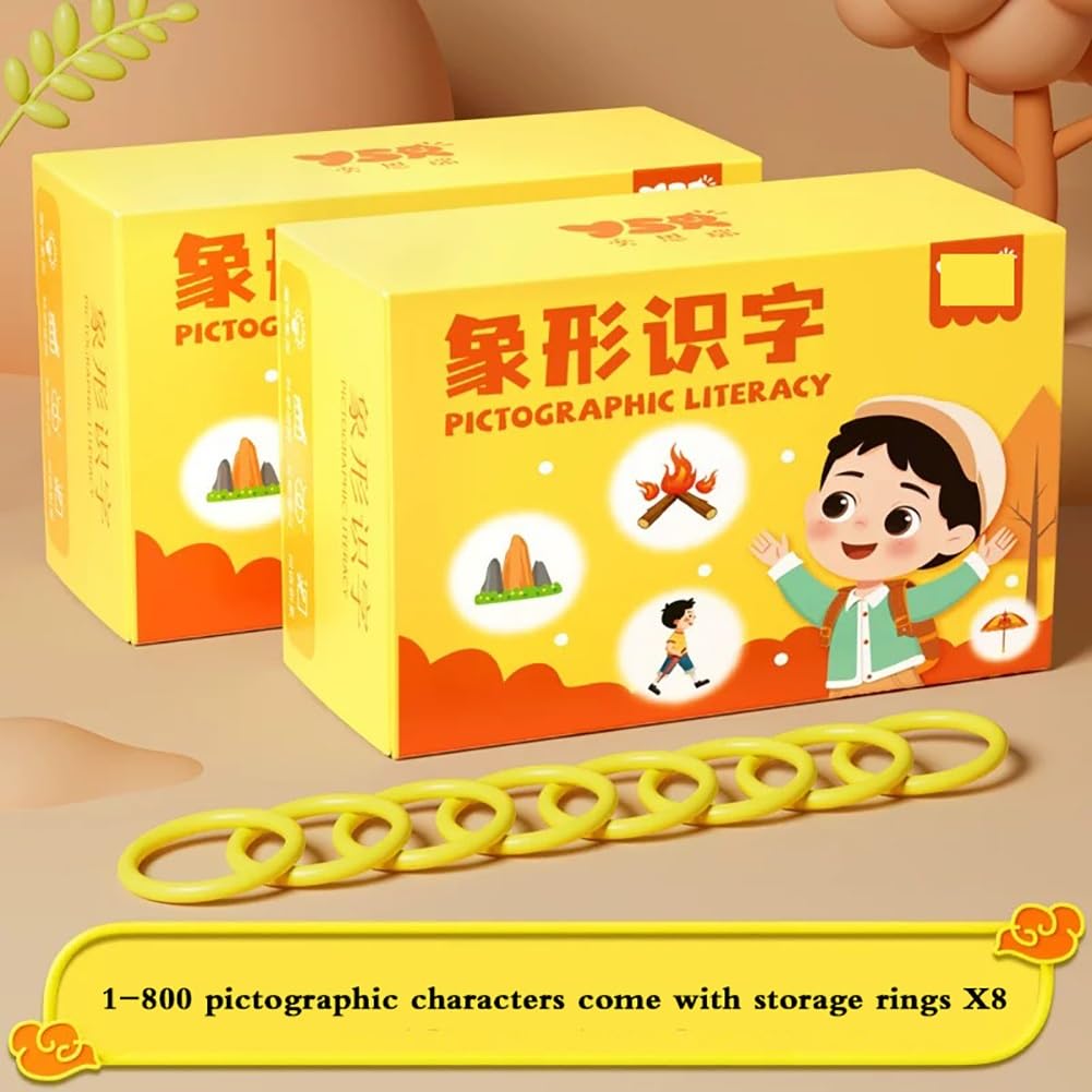 Cartes mémoire Chinoises for débutants Apprenez Le Mandarin avec des astuces mnémotechniques Cartes mémoire de caractères Chinois Améliorez Votre vocabulaire avec Un Apprentissage(1-800 Words)