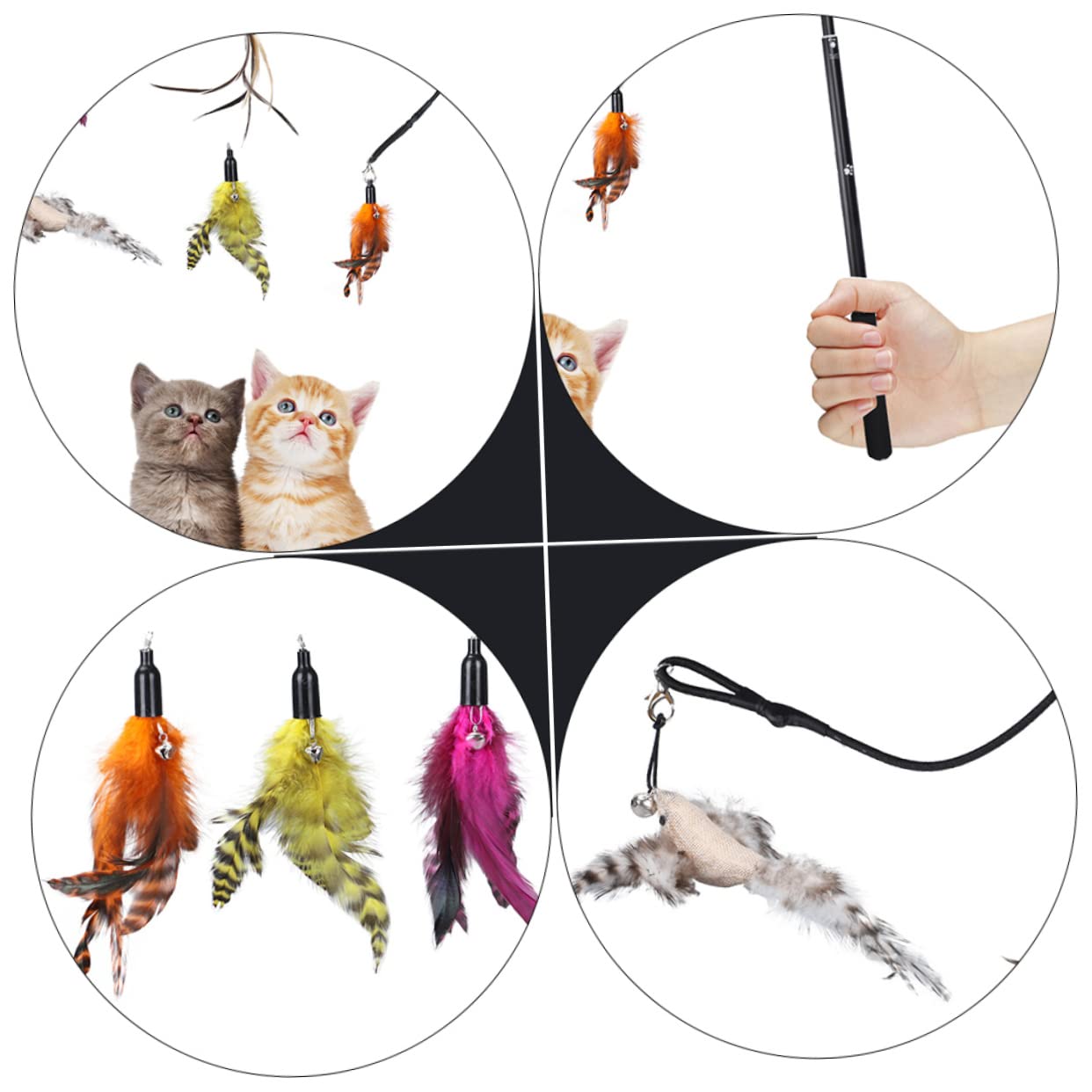Juguetes para Gatos De Burlarse Juguete para Gatos Duradero para Gatitos Casa