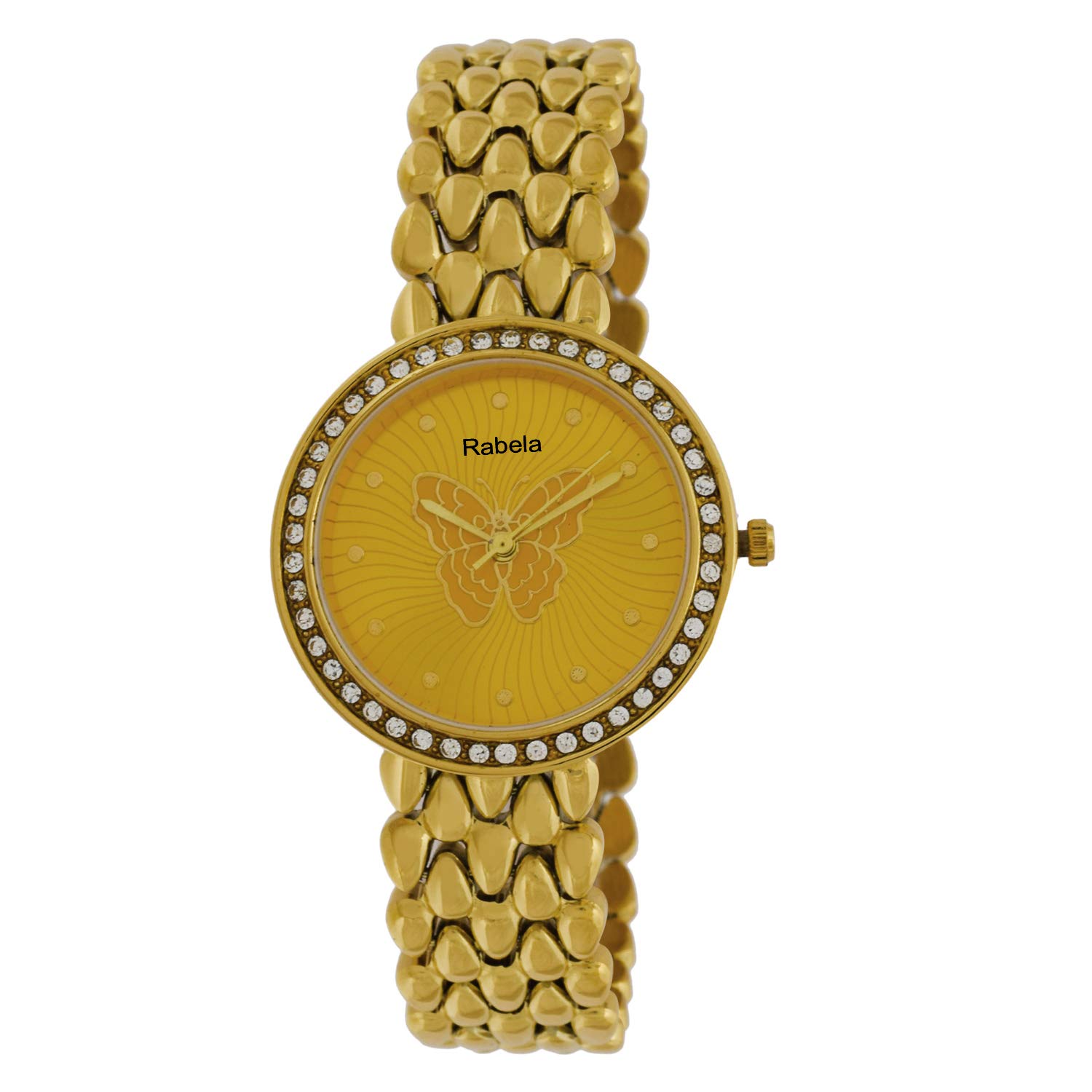 Rabela ® Womens Analogue Golden Dial Watch RAB-865 (B07G489BMT) Amazon Price History, Amazon Price Tracker