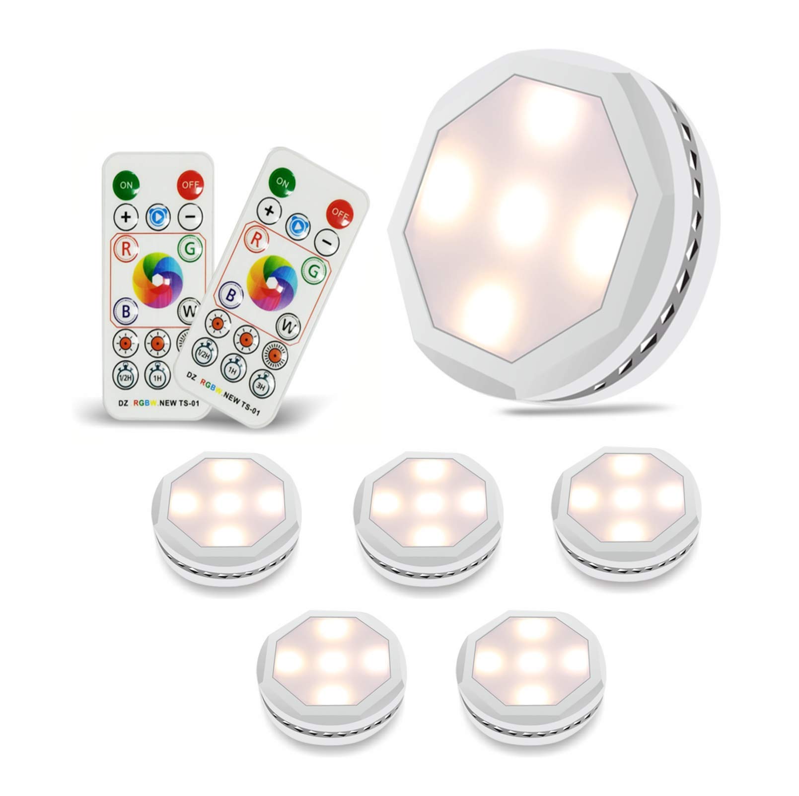 Buy Puck Lights, CFORWARD Wireless LED Puck Lights with Remote 6 Pack