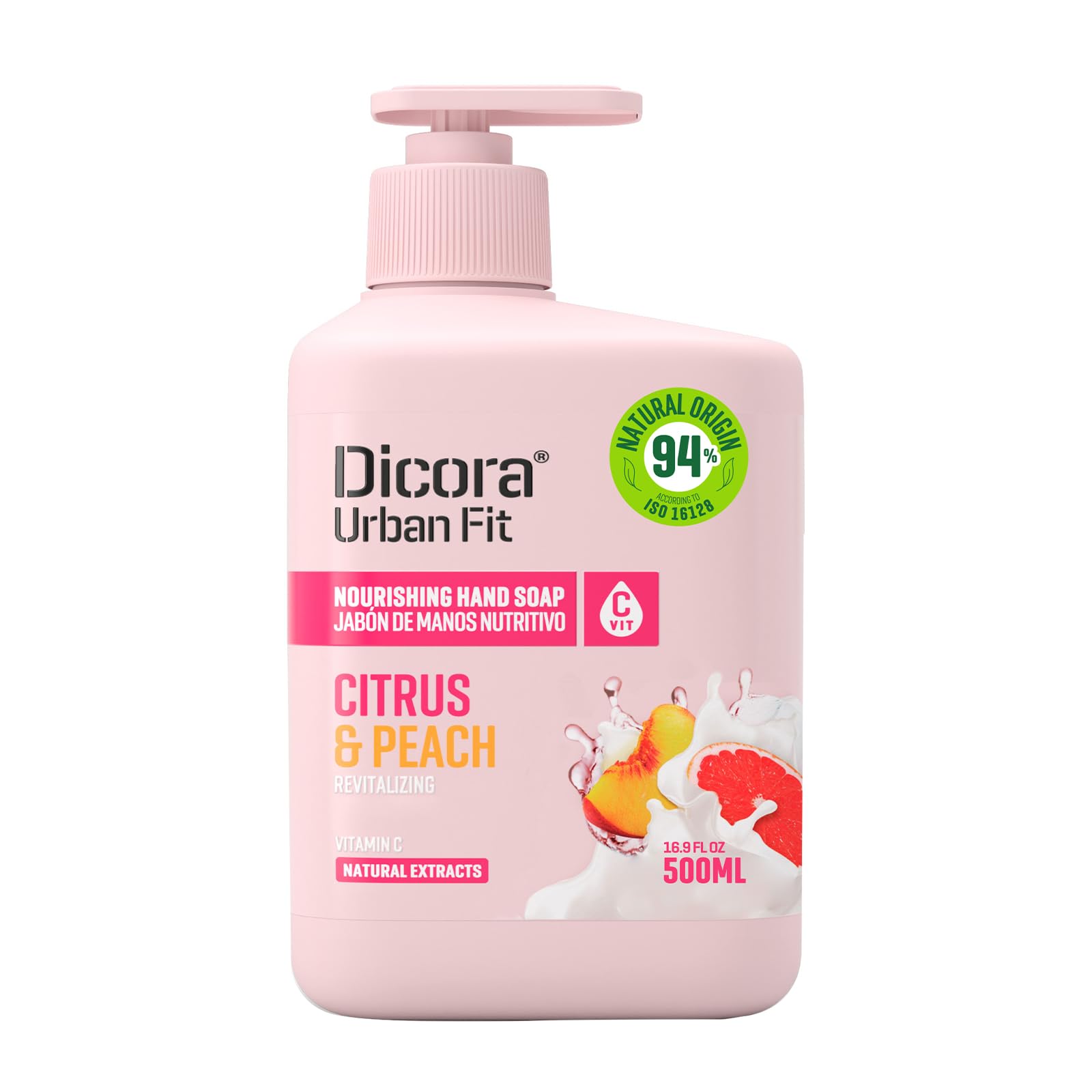 Dicora Urbanfit Cytrusy & Brzoskwinia Mydło do Rąk, 500 ml