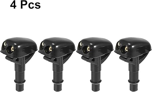 Miniatura 4 de X AUTOHAUX 4 boquillas de limpiaparabrisas delantero para Mitsubishi Lancer 1995-2005 para Mitsubishi Montero 1990-2005 Reemplaza 8265A083