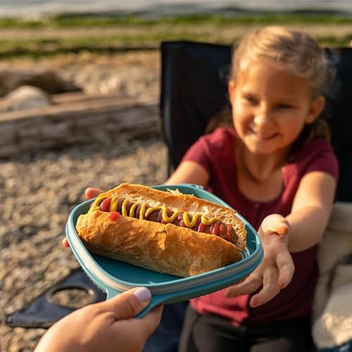 Miniatura 7 de UCO Kit de 4 piezas para acampar con cuenco, plato y juego de utensilios de tenedor 3 en 1