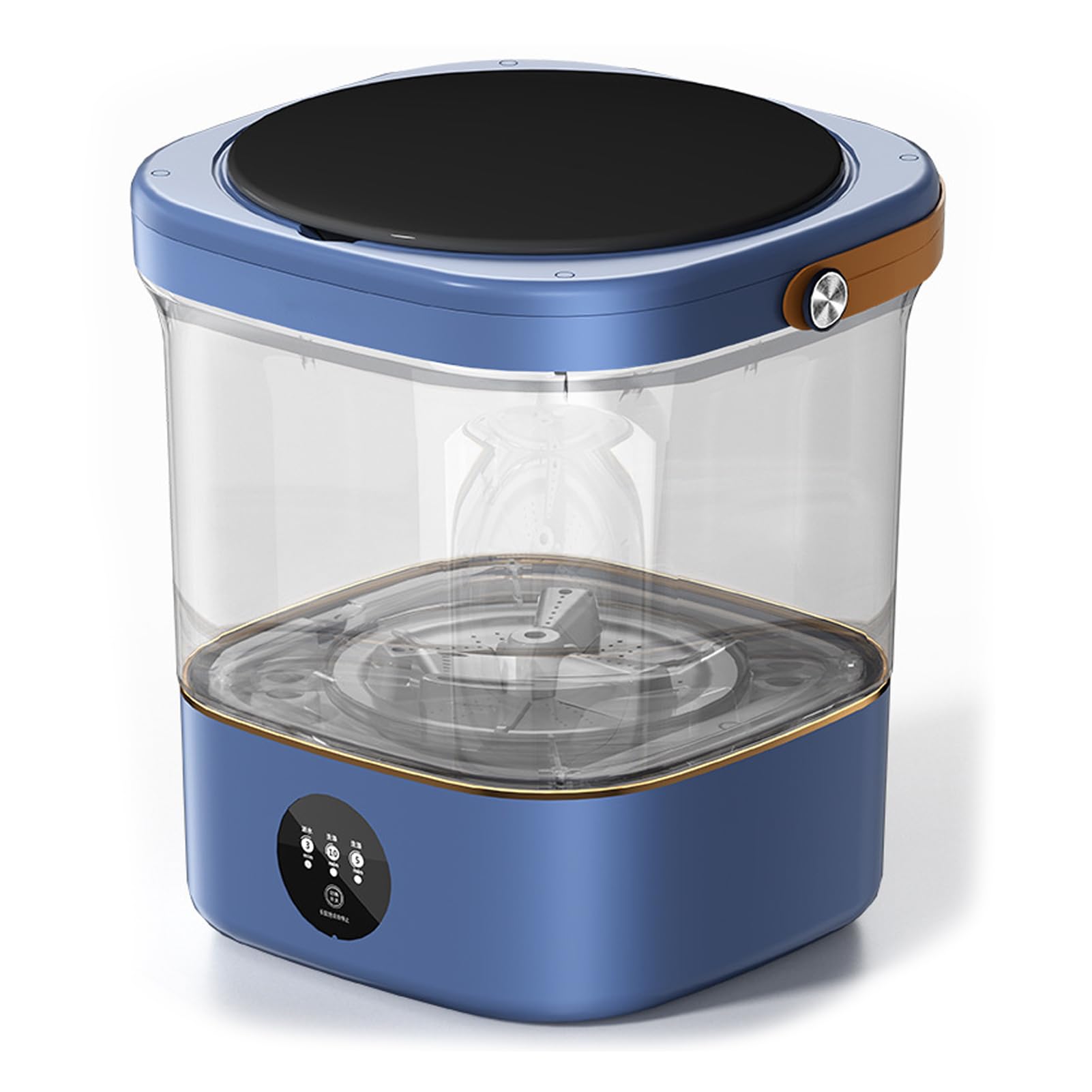 Mini Lavatrice Portatile da Campeggio Lavatrice Piccola Lavatrice Portatile con Centrifuga Lavatrice Specifica per Biancheria Intima Lavatrice Compatta Blue