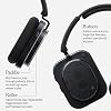 Auriculares Nothing Headphone (1) con cancelación activa de ruido híbrida, inalámbricos over-ear con 6 micrófonos, 80 horas de reproducción, audio de alta resolución, ajustados por KEF, sonido espacial, ajuste cómodo y carga rápida, color negro 5