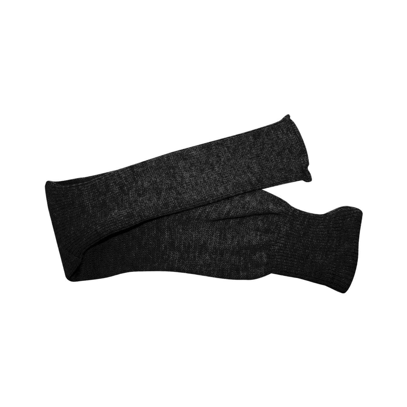 EKAN Warm Winter Woolen Long Leg Socks Knee Cover Leg Warmers for Men Women Dark Grey 1 Pair - Image 3 thumbnail
