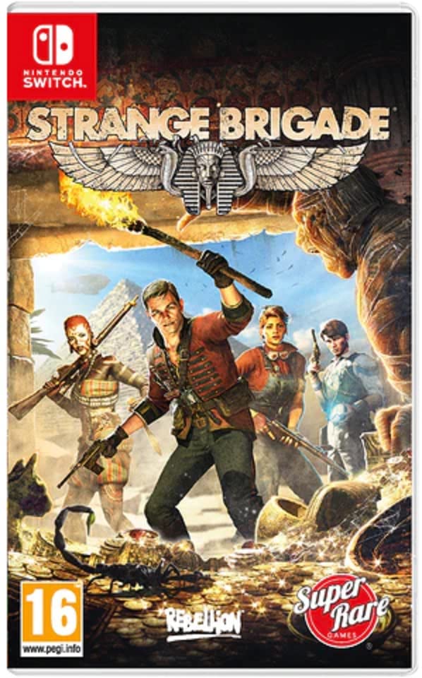 Amazon.com: Strange Brigade (Super Rare #71) - Nintendo Switch