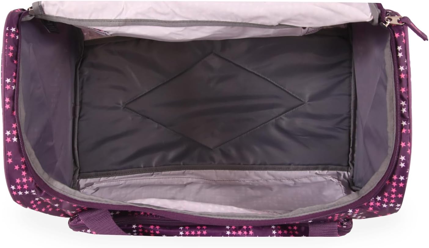 Pacific Coast Signature Medium Travel Duffel Bag, Purple Star, One Size