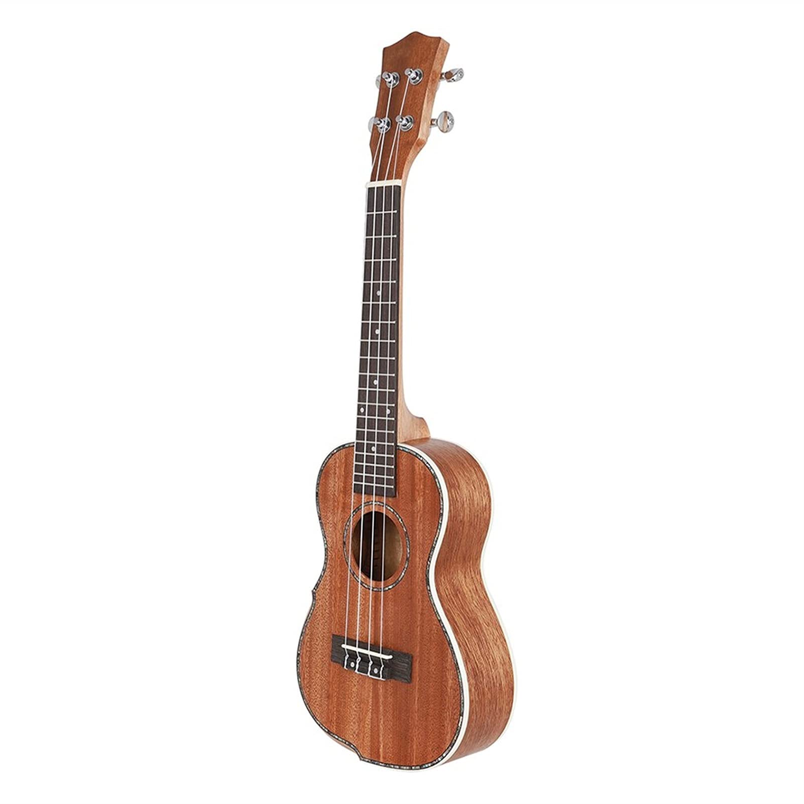 Ukulele Bausatz Konzert-Ukulele 23inch Ukulele Sperrholz Körperbau Holzbrücke Mit Gig Bag Saiten Capo Reinigungstuch Strap