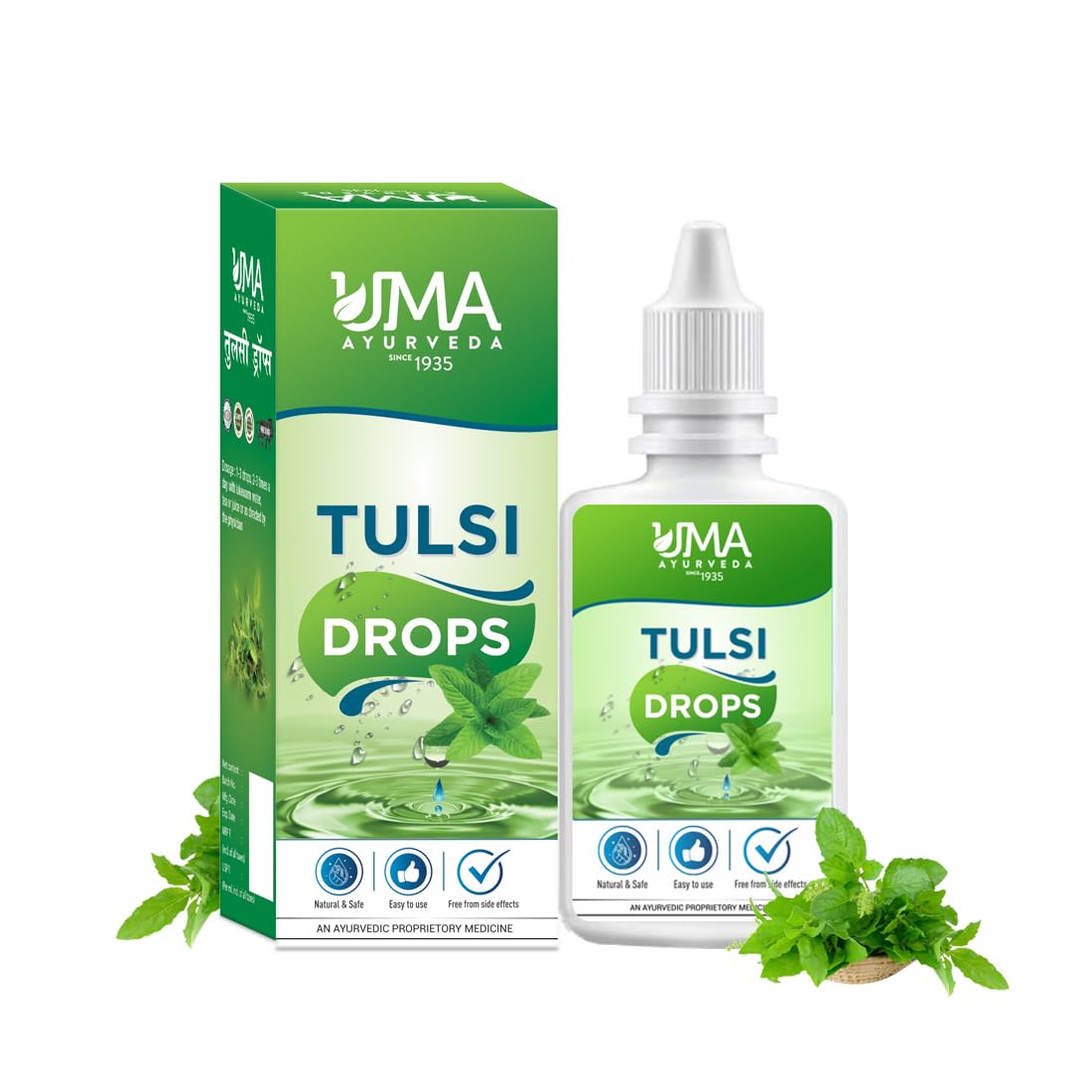 Uma Ayurveda Tulsi Drops 30 ml Pack of 1
