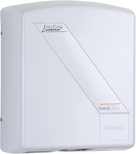 Amazon.com: Saniflow m88 a Junior Sensor automático de secador de manos,  ABS Cover, aire caliente secador de manos, funciona con pilas, 1/8\