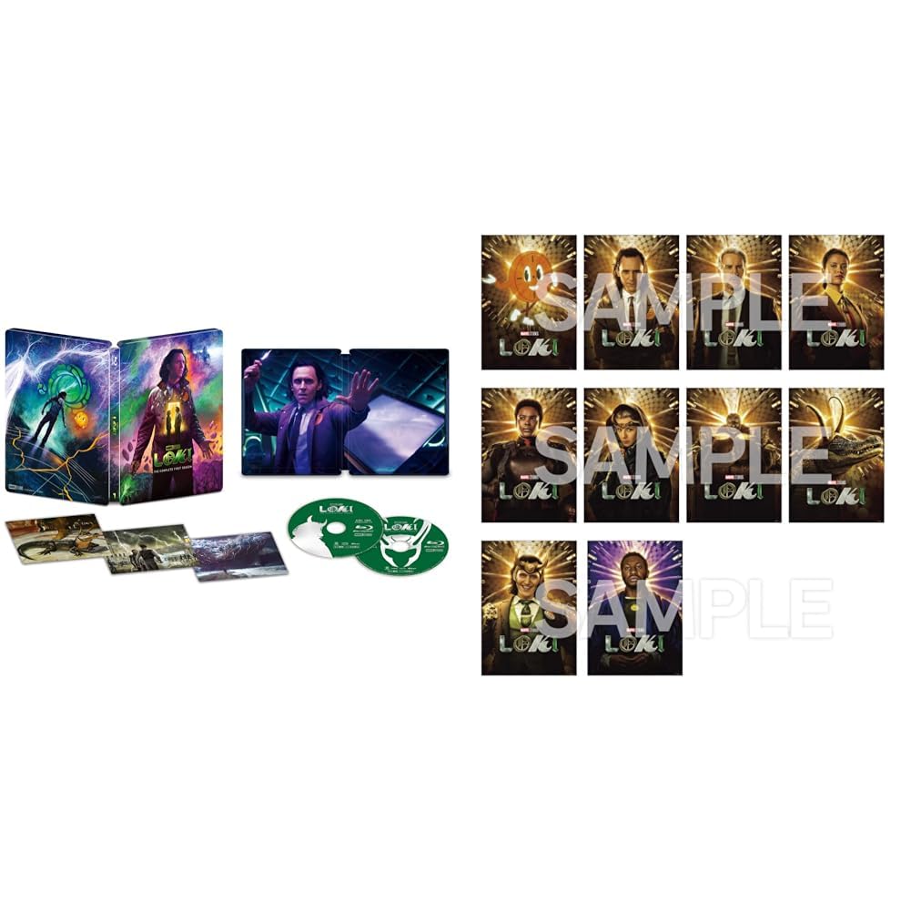 d*n様 ロキ シーズン1 Blu-ray コレクターズ・エディション スチール Amazon.co.jp: ロキ シーズン1 Blu-ray コレクターズ