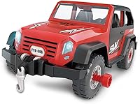 Vista 2 de FYD 2in1 Take Apart Jeep Car STEM Learning Assembly Playset with Functional Battery-Powered Drill - Early Childhood Developmental Skills