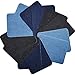 Produktbild 12 Stück Aufbügelflicken Bügelflicken Eisen Auf Patches Bügeleisen auf Denim Cotton Patches Bügeleisen Reparatursatz, 5 x 3-3/ 4 Zoll