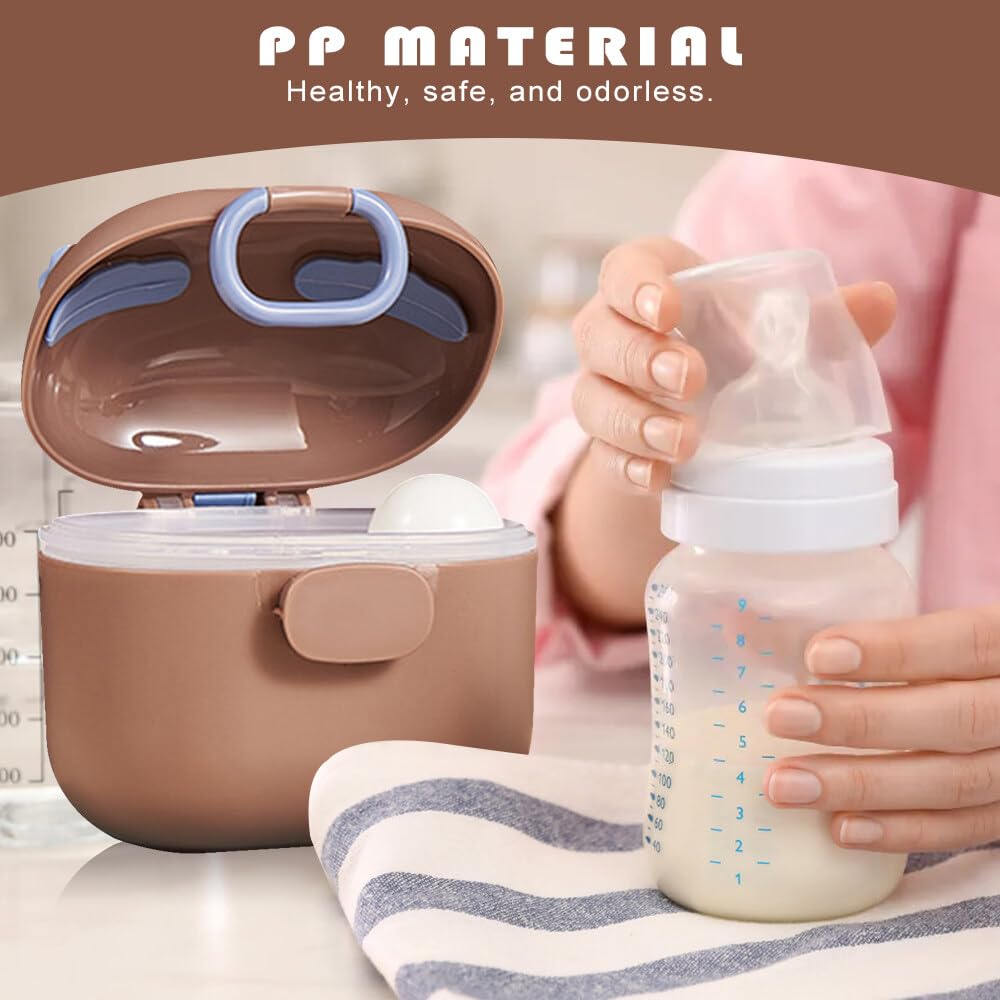 Termichy Dispenser Latte in Polvere Portatile Contenitore Latte in