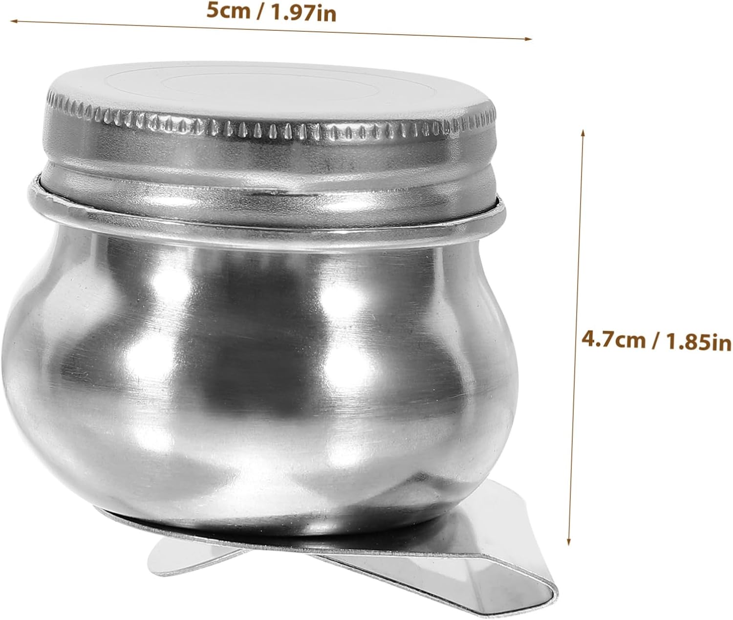 Homoyoyo Portable Palette Cup Oil Painting Palette Dipper Cup Brush Cleaning Pot