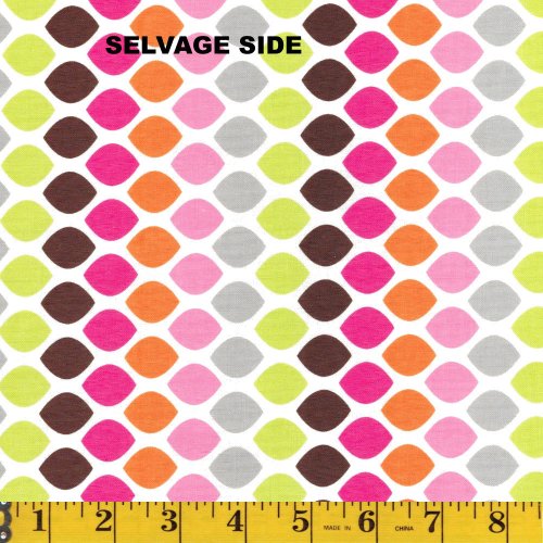 White Diamonds, Hand Picked Collection, Camelot Fabrics 4140105-2 By The Yard