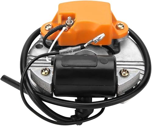 Miniatura 7 de TOPINCN Bobina de encendido Bobina de chispa Reemplazo de estator de encendido Regulador para STIHL 070 090 Motosierra 1106 400 0705 1106 404 3210