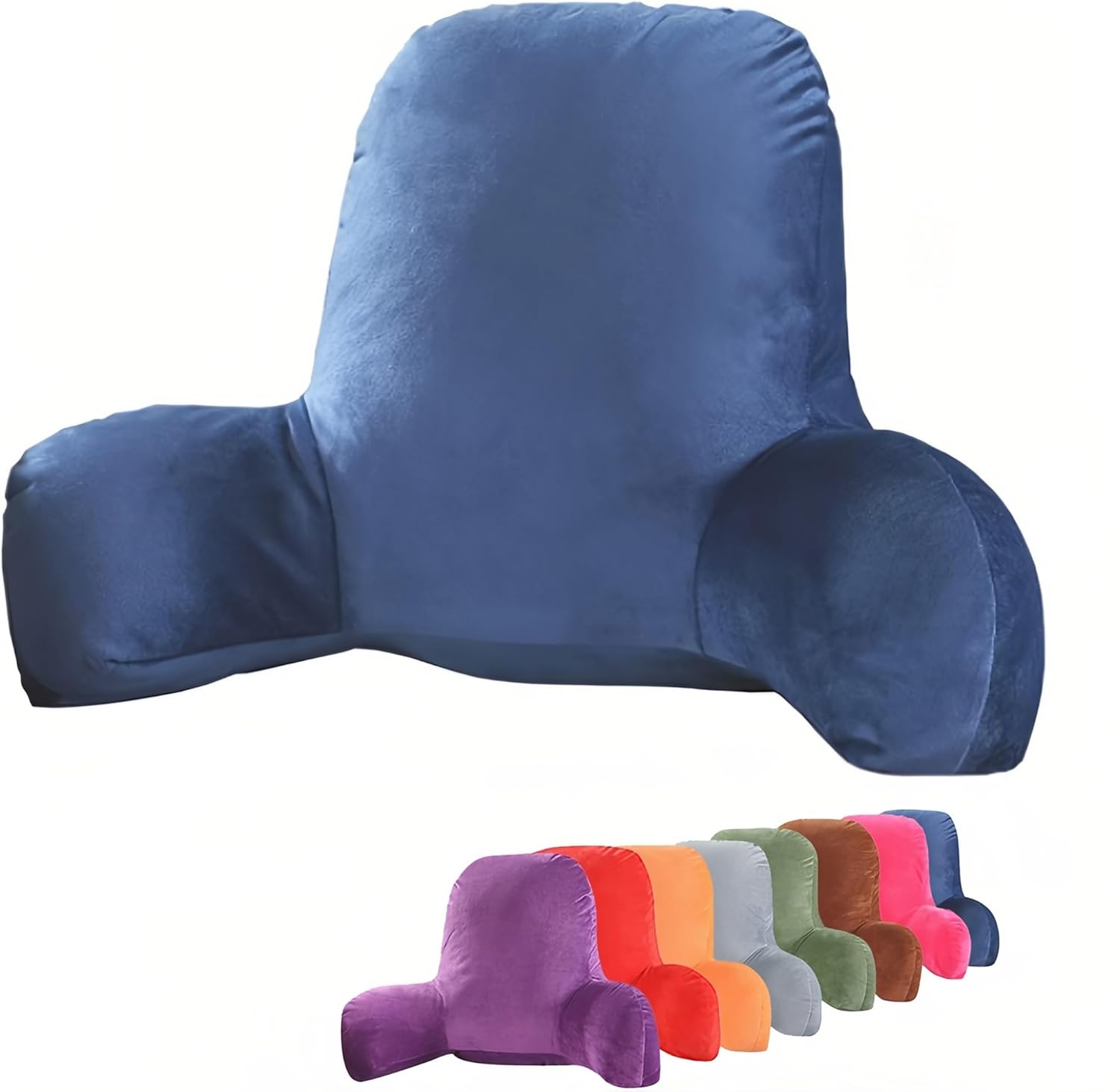 EZOPII Backrest Pillows Plush Backrest Reading Rest Pillow Bed Backrest