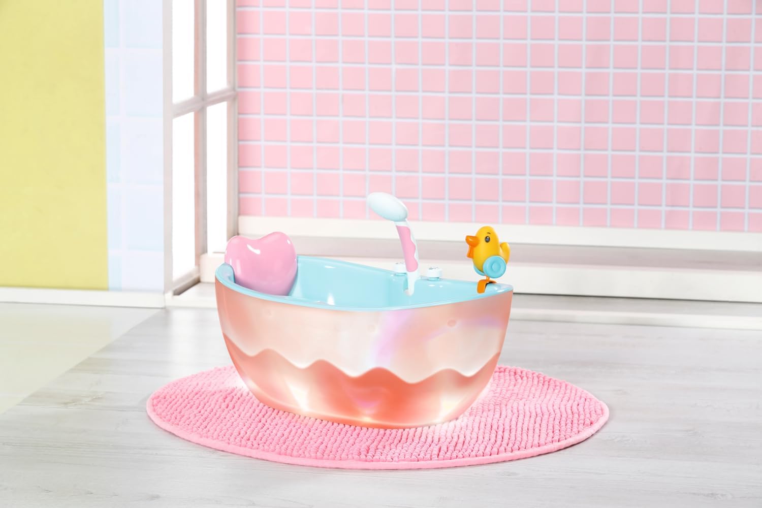 当時物コダマ産業 ピンクのゾウ よいこのおふろあそび ピコピコ