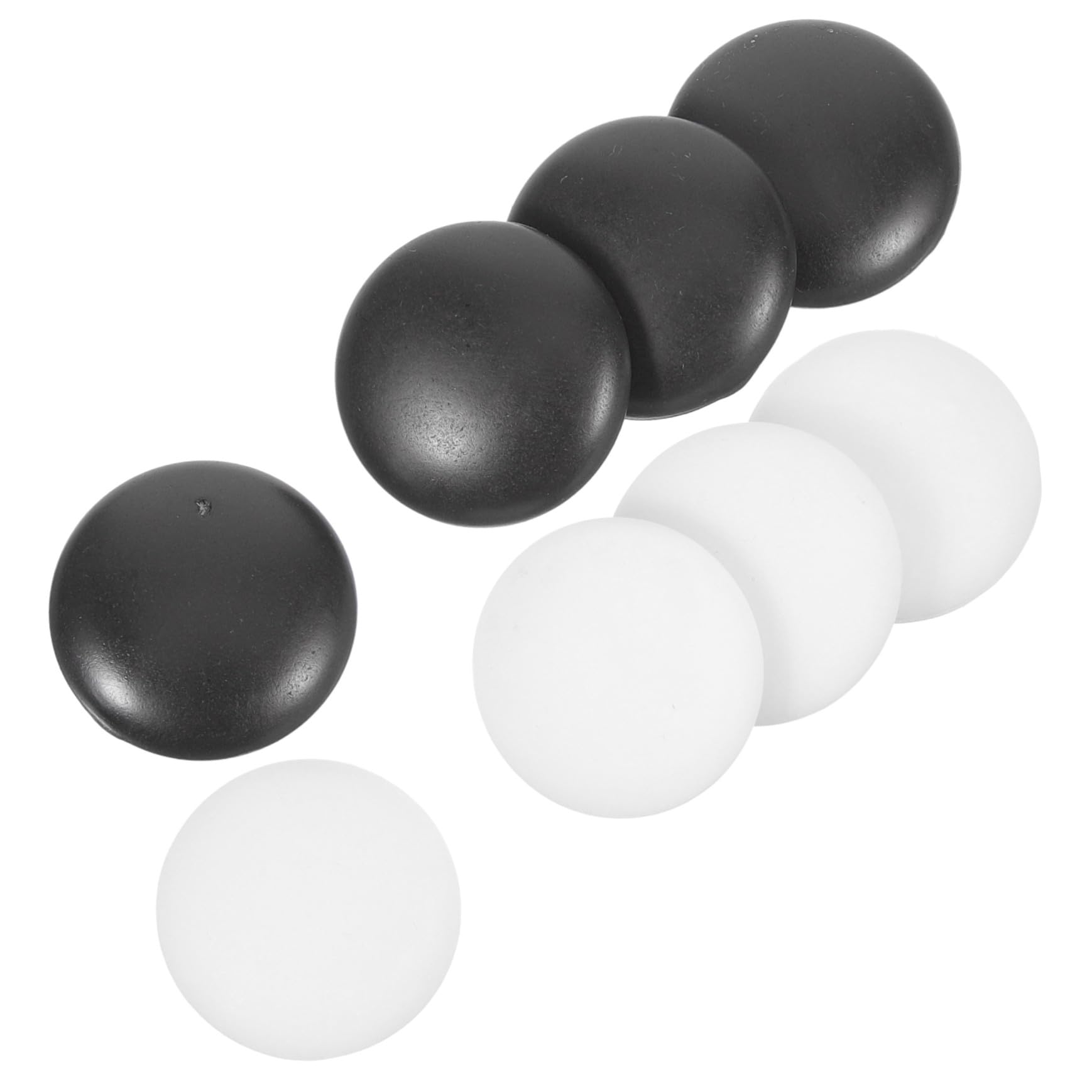 Milisten Set da 360 Pezzi per Scacchi Go in Resina Resistente, Accessori per Gioco da Tavolo Educativo Domestico, Piccoli Pezzi Piatti Sicuri per Ragazzo Ragazza e Scuola di Scacchi
