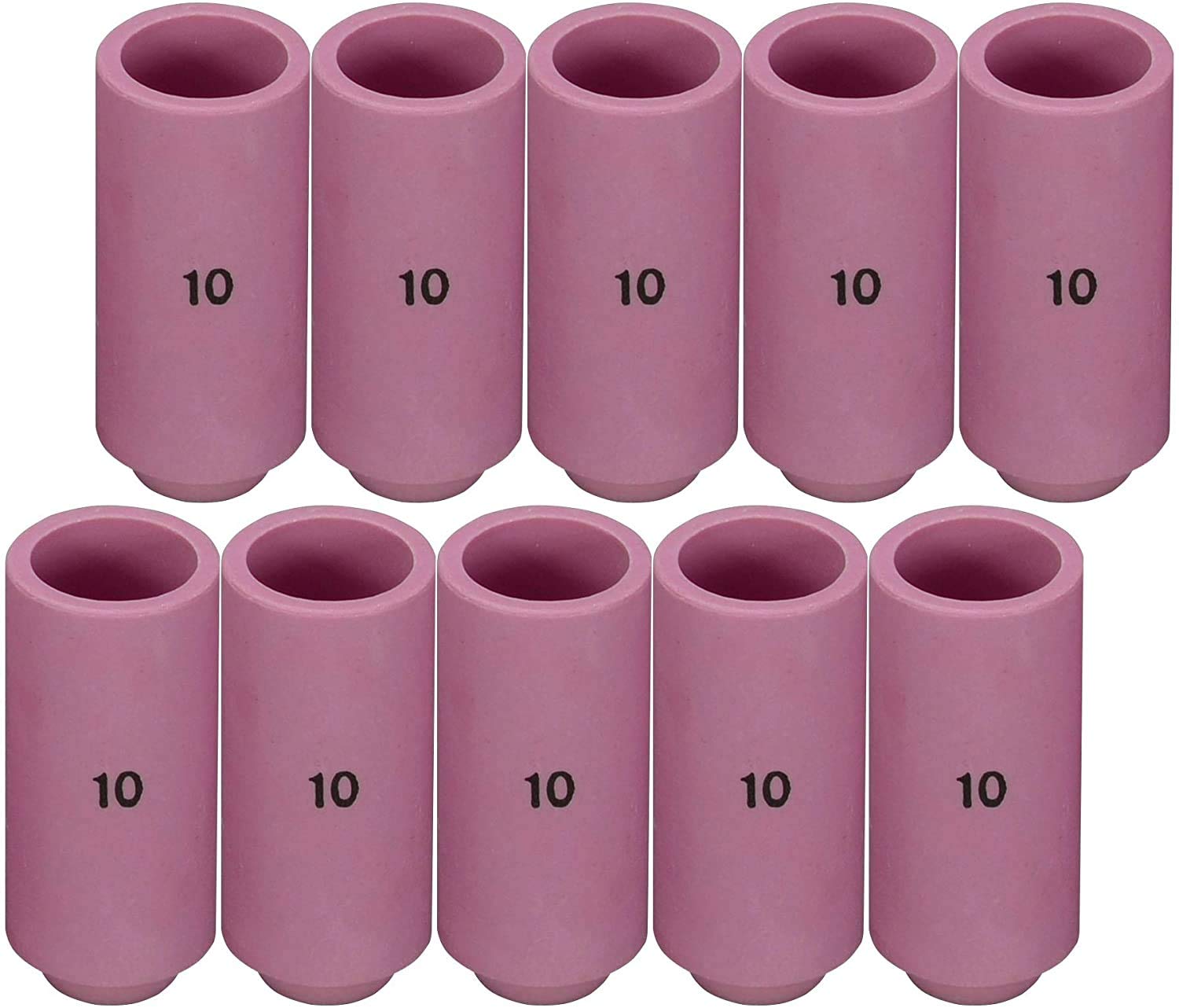RIVERWELD TIG Alumina Nozzles Ceramic Shield Cups 10N45 10# 5/8