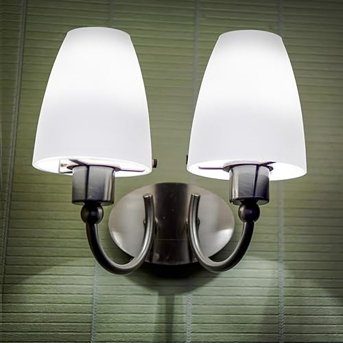 Miniatura 6 de DOITOOL Pantalla pequeña de plástico para bombillas E14 de 3.93 x 4.52 pulgadas, pantalla de repuesto esmerilada para lámparas de mesa, iluminación