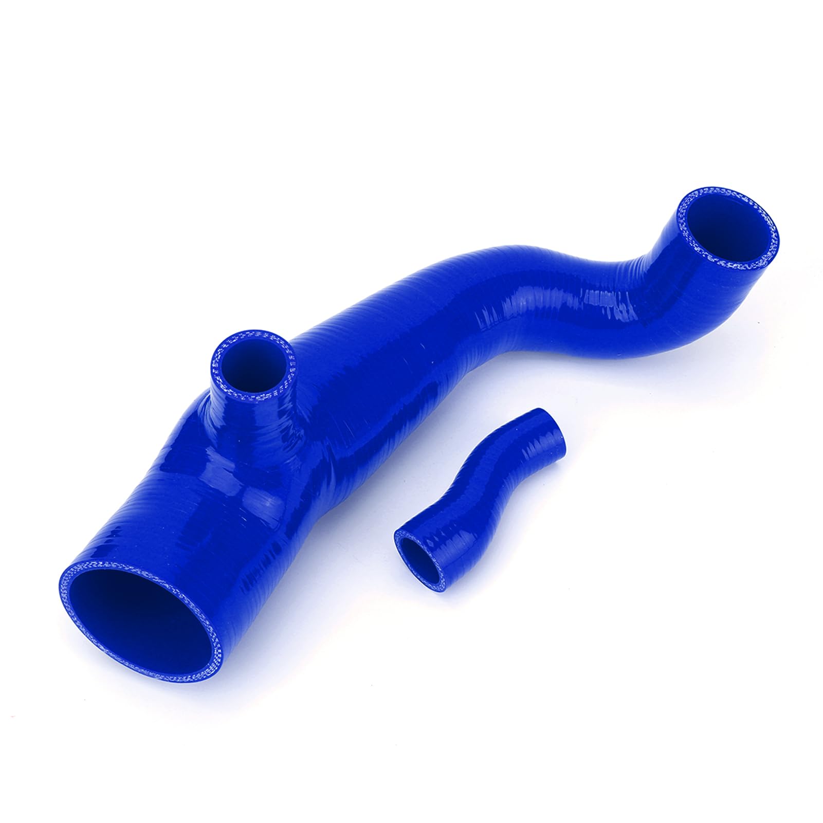 Sorandy Silicone Intake Hose Pipe Kit, Silicone Intake Hose Air Intake Duct, Intake Piping Replacement for S R55 R56 R57 Pre‑LCI 1.6L N14 2007 to 2010 (Blue)
