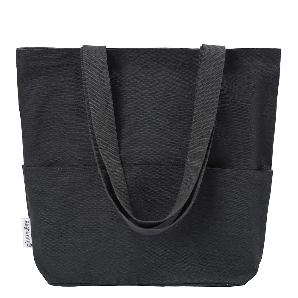 Augbunny Heavy Duty Durable Canvas Zipper Close Large