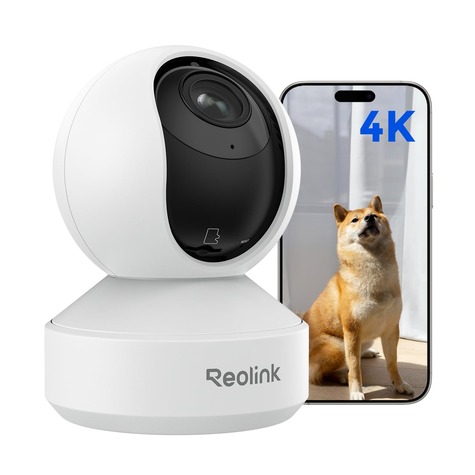 Amazon.co.jp: Reolink ペットカメラ 4K 3倍光学ズーム 5GHz WiFi 6