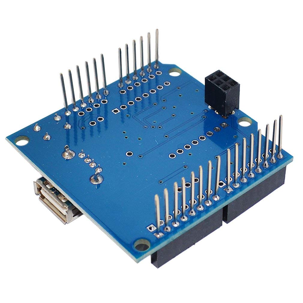 HiLetgo USB Host Shield for Arduino UNO Mega 2560 Support Google Android ADK USB HUB