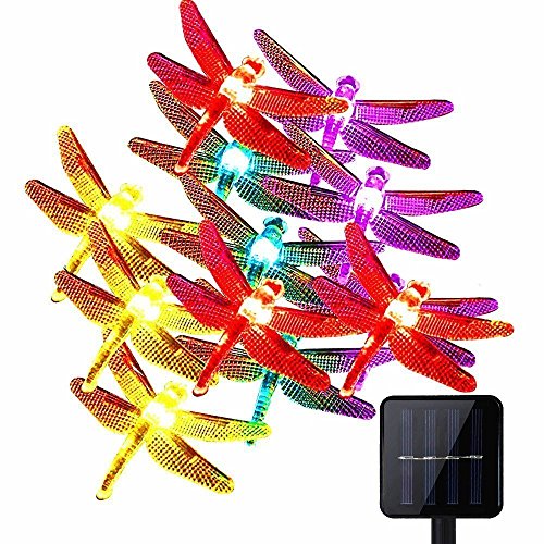 EONHUAYU Luci di Goccia Solari, Stringa di Goccia