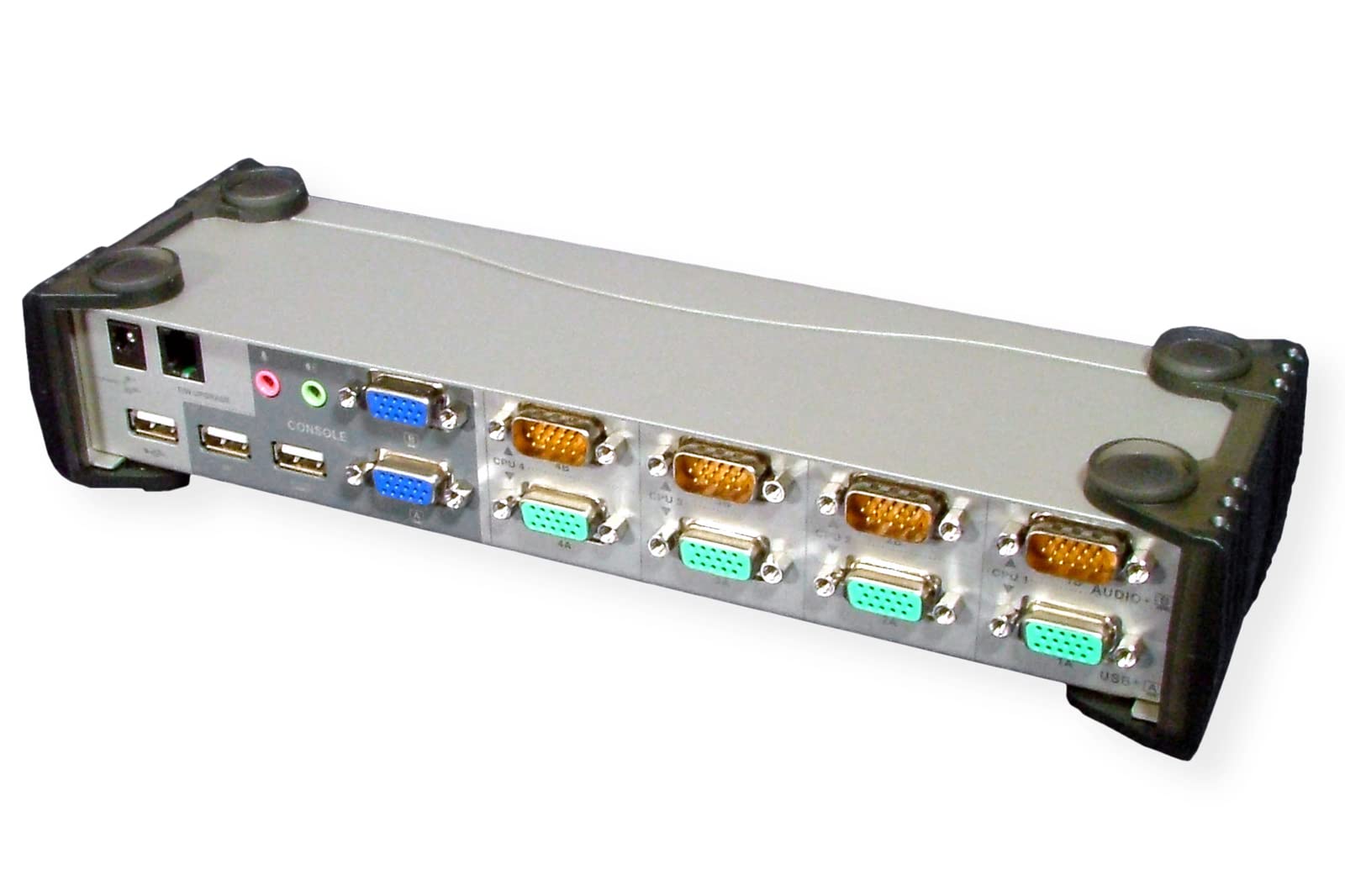 Amazon | ATEN 4ポート デュアルディスプレイ KVM CS-1744 | ATEN