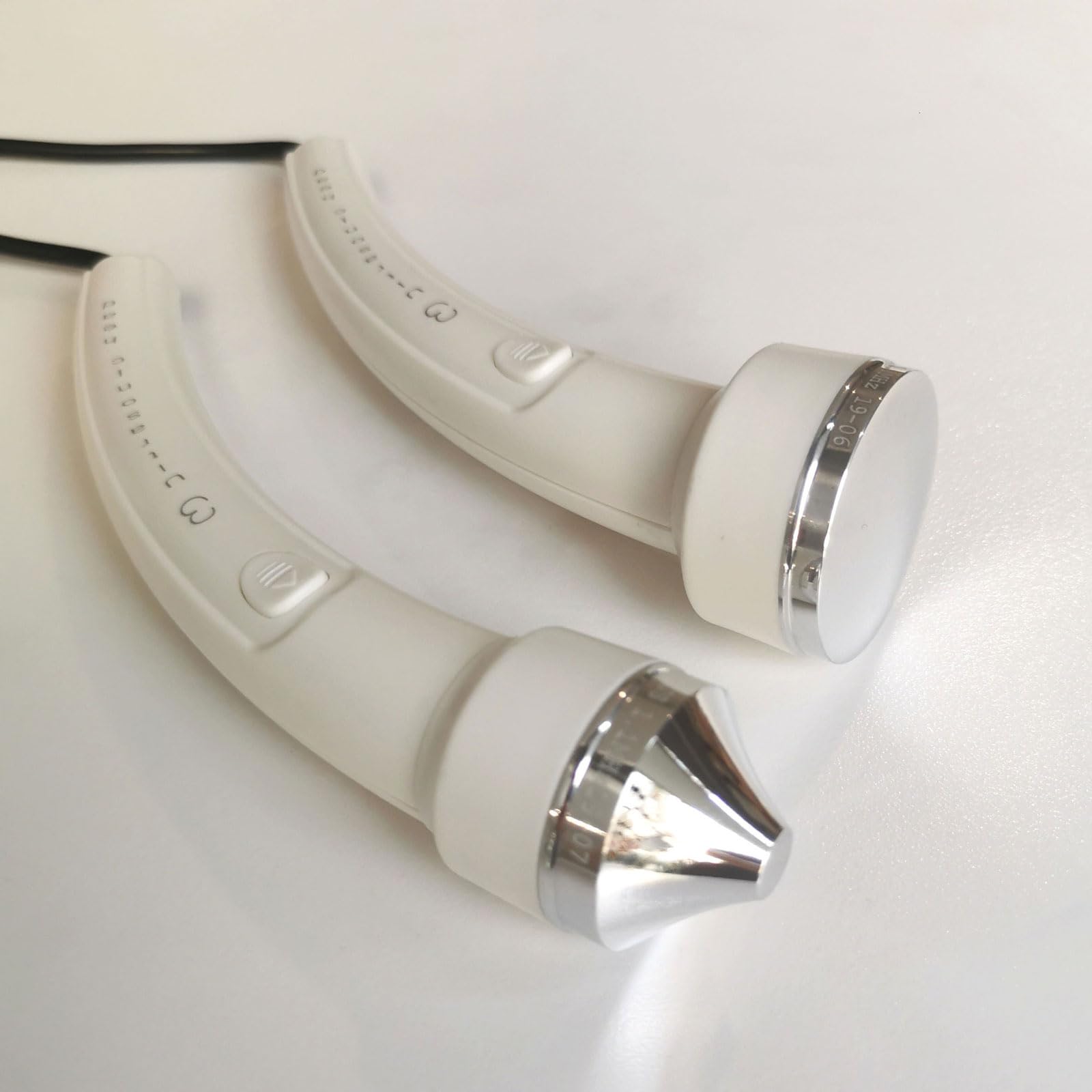 Espátula de Ultrasónico Facial Elimina Puntos Negros, Limpia en Profundidad y Levanta Dispositivo de Belleza con 2 Puntas para Mejorar la Absorción y Reducir Arrugas