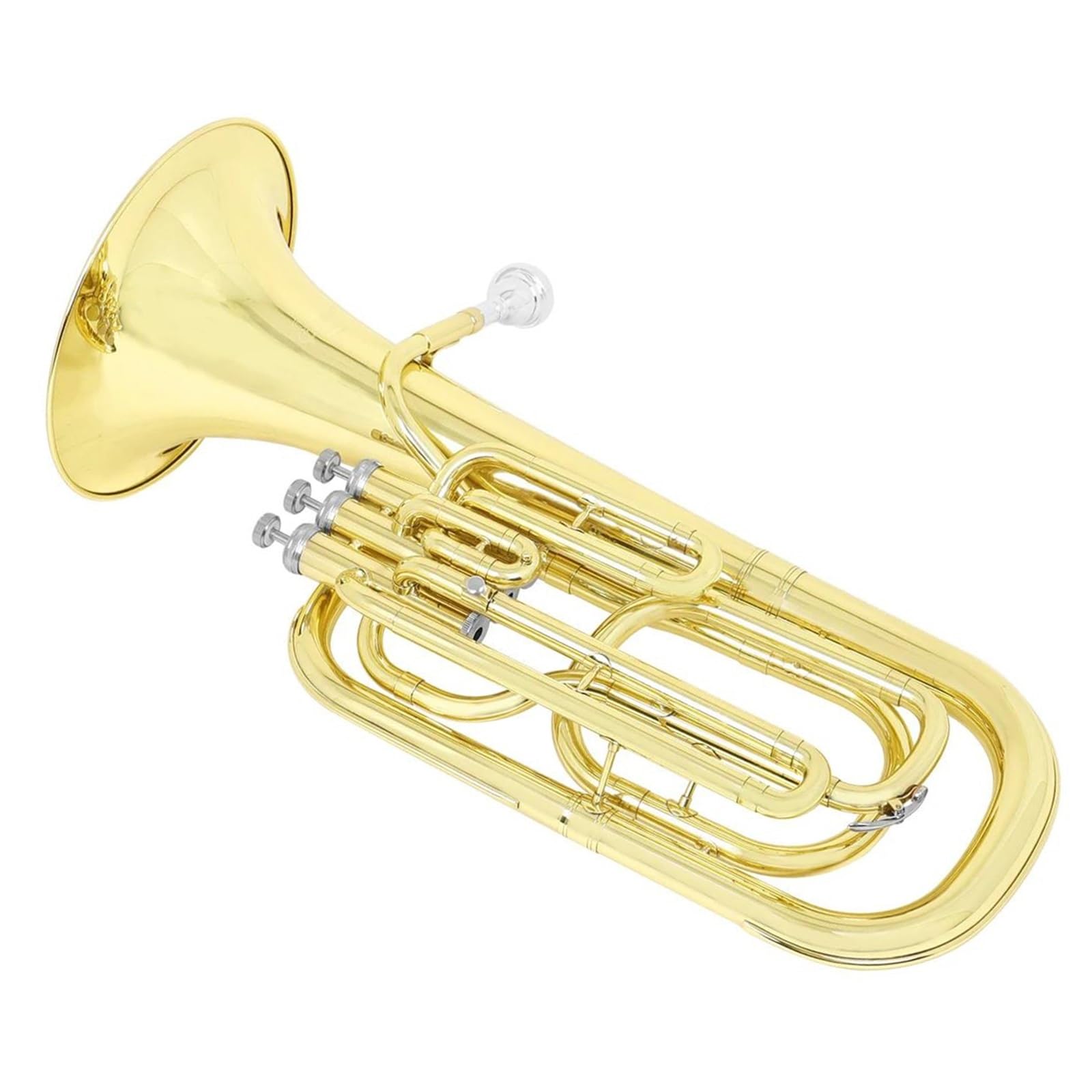 Eufonium Instrumenty Muzyczne Bb Euphonium 3 Klawiszowe Pionowe Instrumenty Muzyczne Barytonowe Z Mosiężnym Korpusem