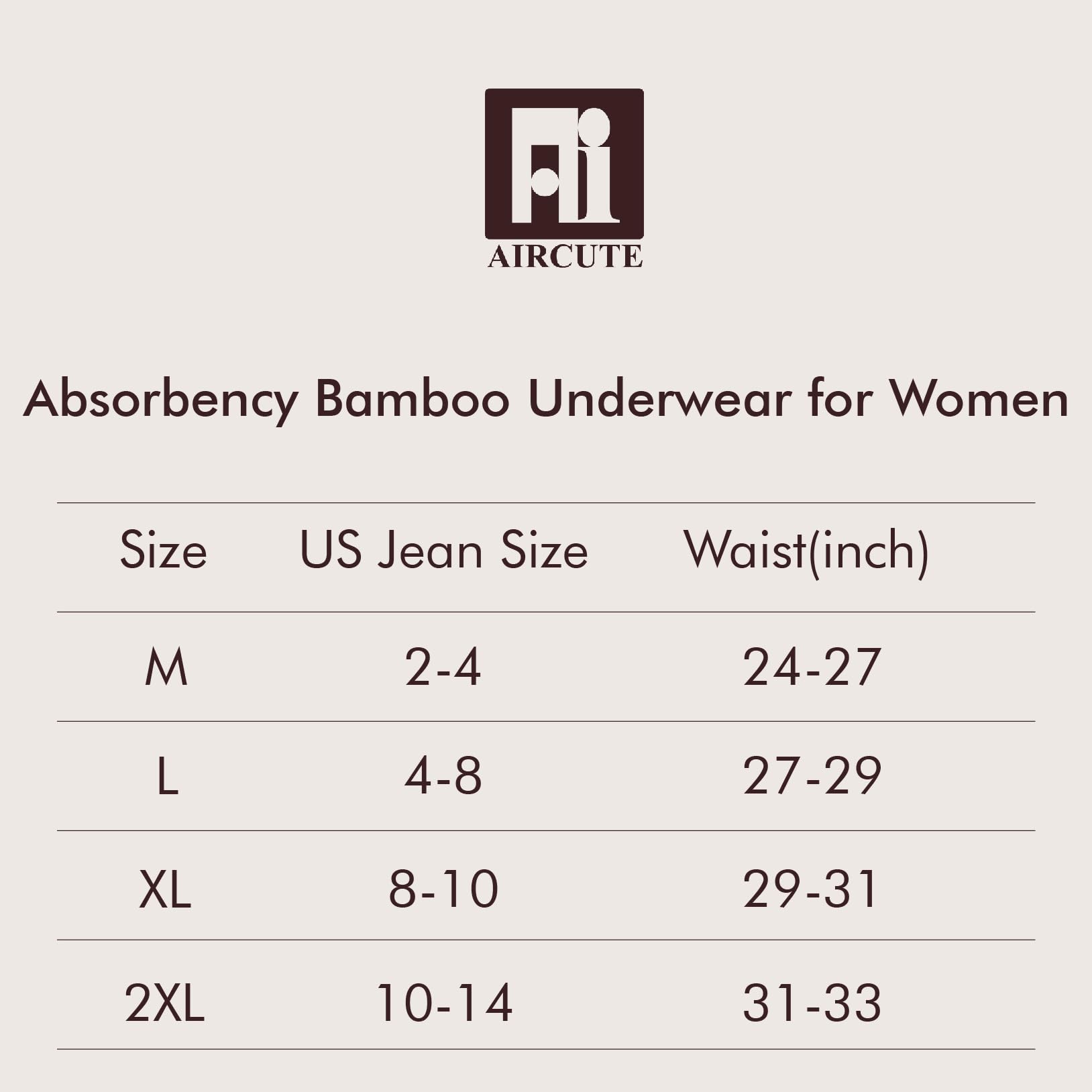 AIRCUTE Waschbare Boxershorts für Damen, Unterwäsche, atmungsaktiv, schützend, für Jungen, 57 g, 3 Stück