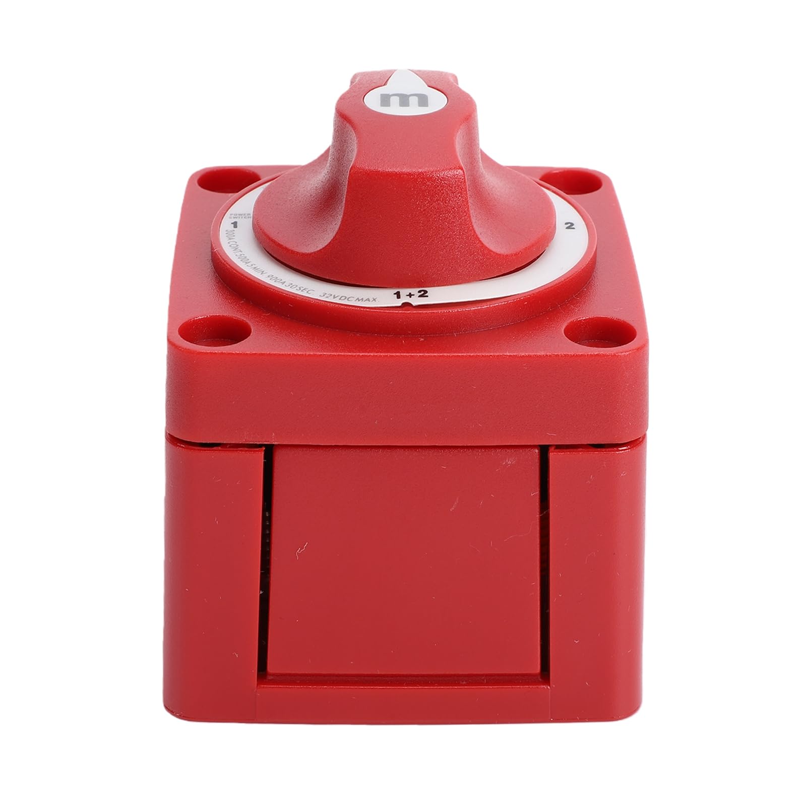 YDuupxe Battery Disconnect Switch, 4 Position 300 Amp Rated Current