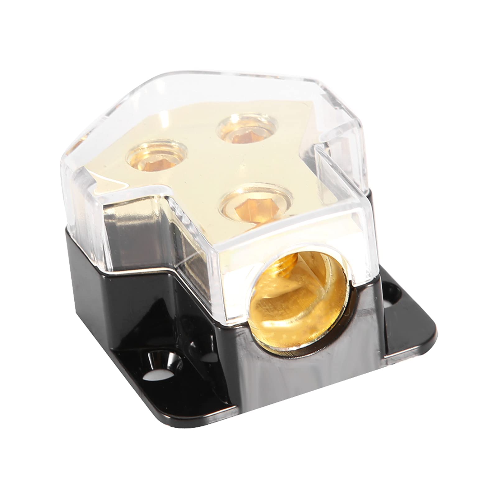 Blocco Di Distribuzione Della Massa Di Alimentazione Distribuzione Dell'Alimentazione O Blocco Distributori Alimentazione Per Auto 1 * 1Ga In 2 * 4Ga Out Splitter Block
