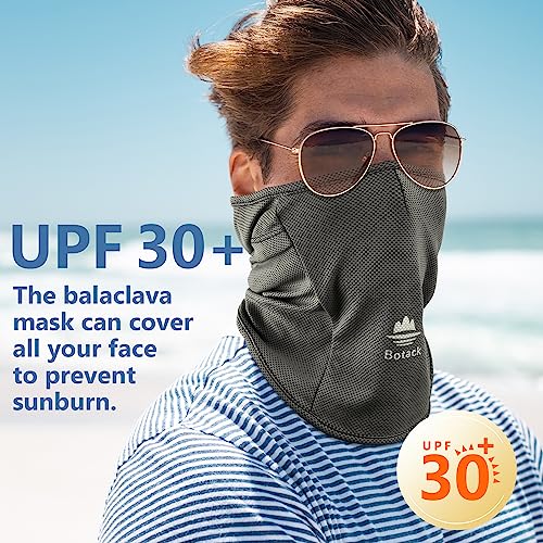 image for Botack Balaclava Face Mask Sun UV Protection Breathable Full Head Mask