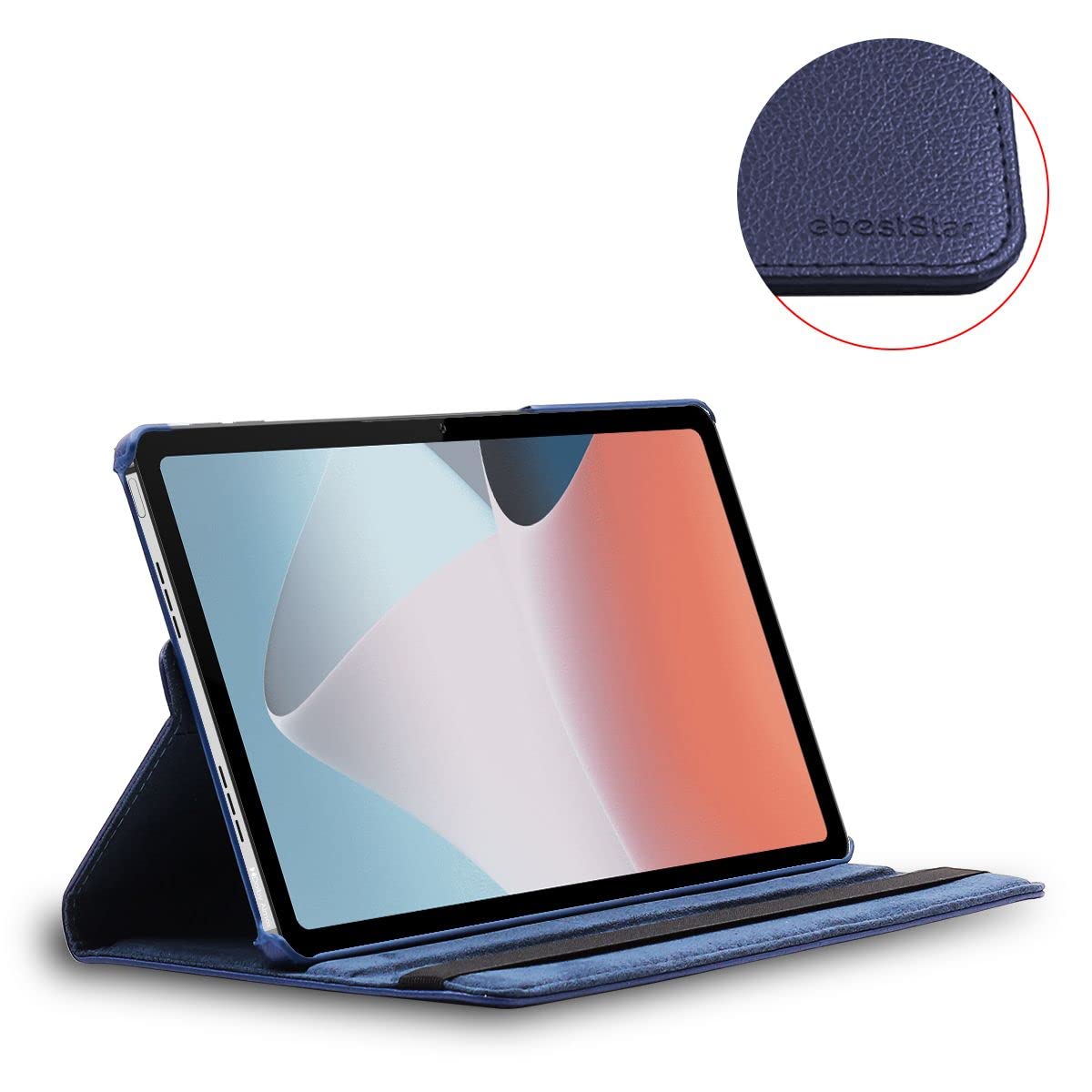 EbestStar Cover Per Honor Pad 9 (2024) - Custodia In Pelle PU Con Rotazione 360°, Blu Scuro - 3