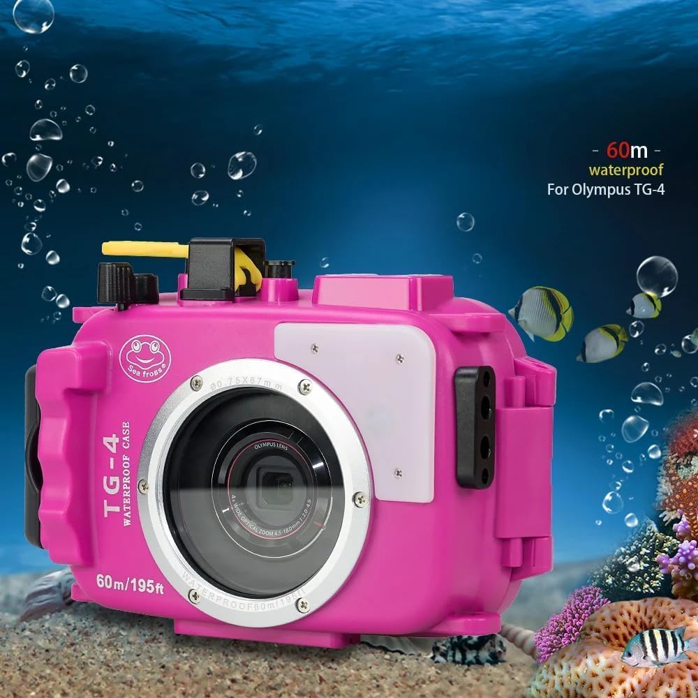 Amazon | Seafrogs 水中カメラハウジング オリンパス TG-4用