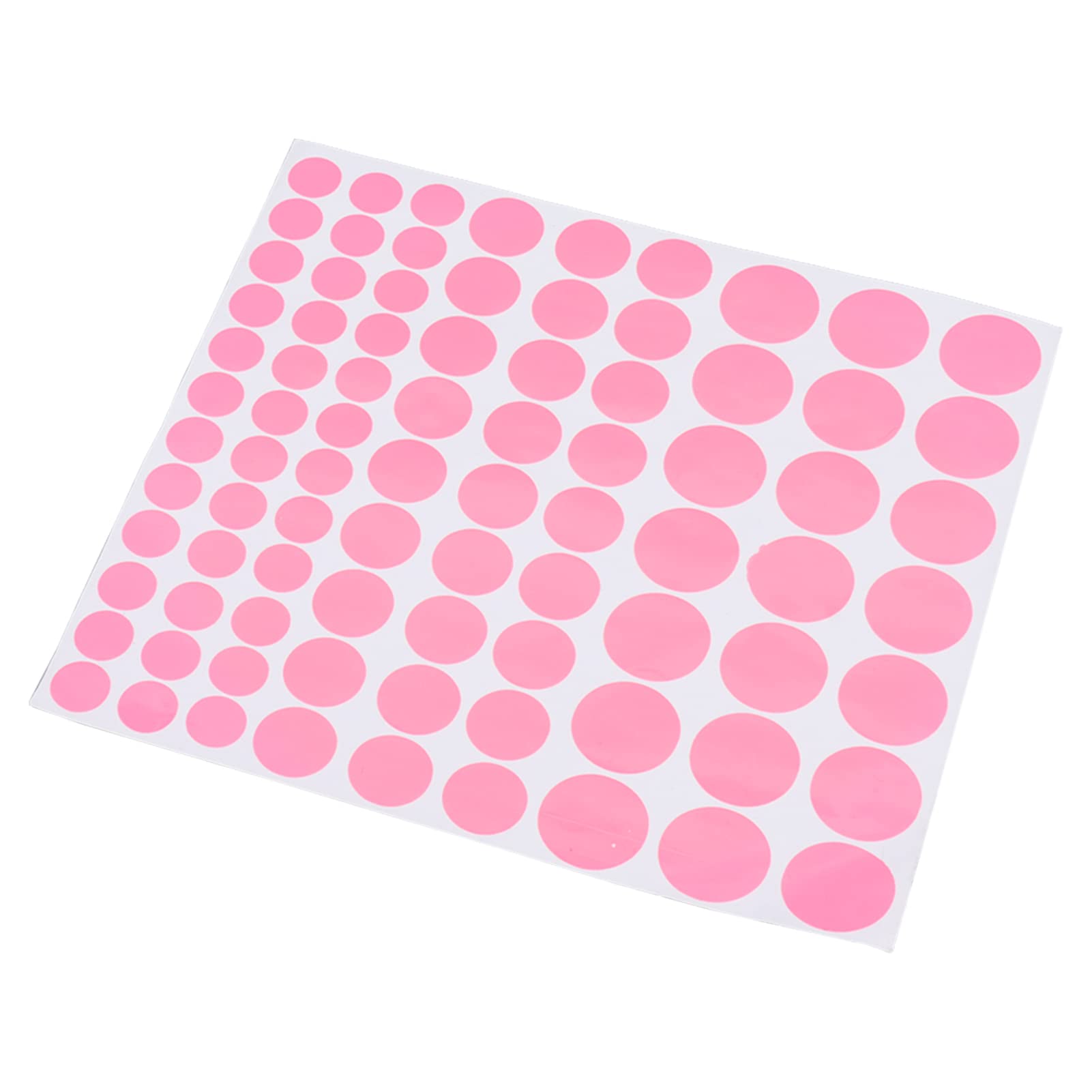 Bnineteenteam Glow in The Dark Wall Stickers Luminous Moon Star Dot Wall Stickers Wall Decals Decor for Bedroom Living Room (Pink) - Image 2