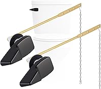 Vista 9 de Kit de reemplazo de mango de inodoro de montaje frontal de metal Hygie Rinse compatible con inodoro estándar americano/Mansfield/Gerber/TOTO/Kohler