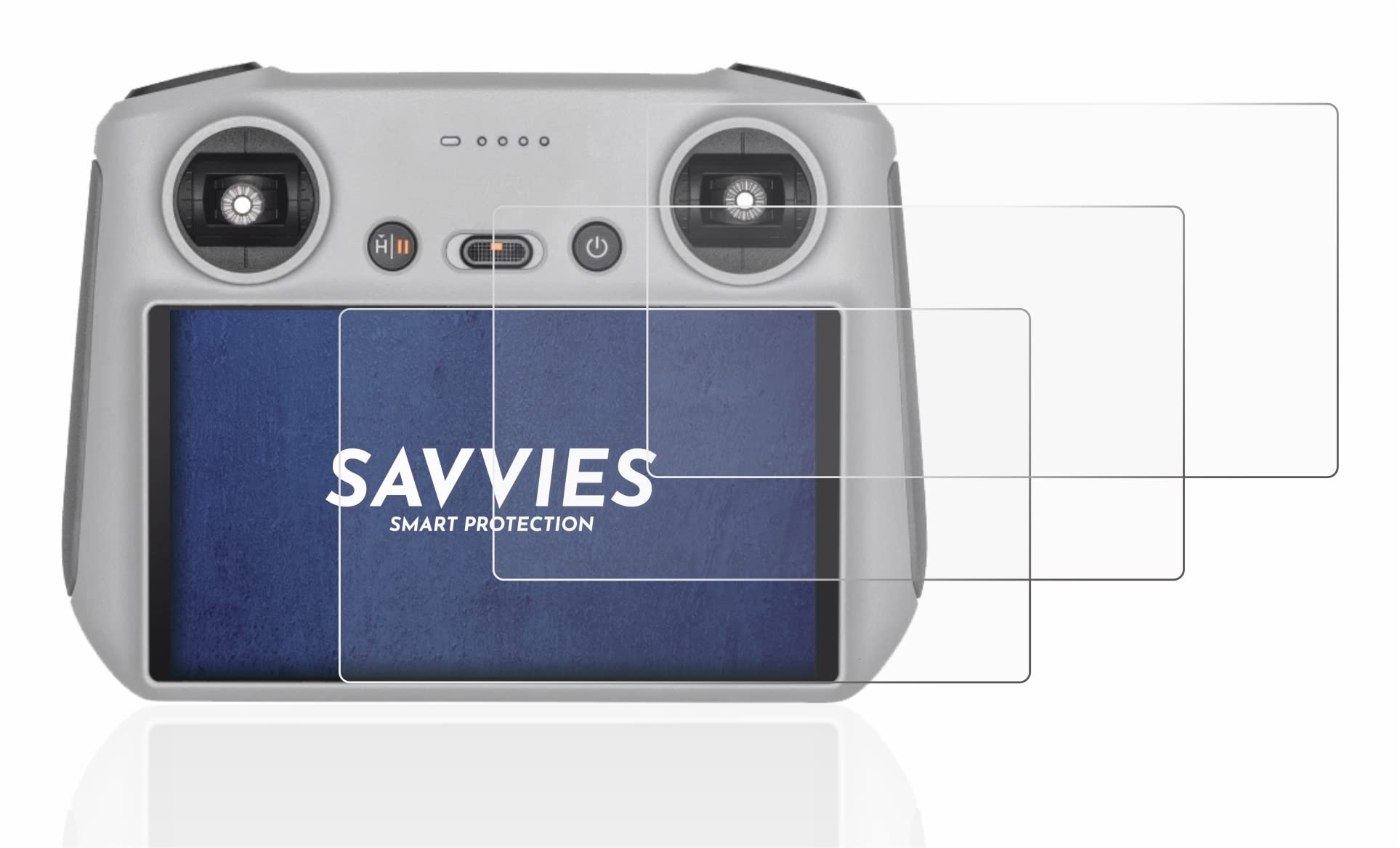 savvies 6 Pezzi Pellicola Protettiva per DJI RC Controller Protezione Schermo Trasparente
