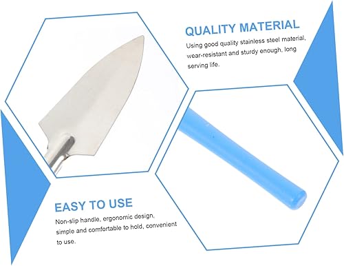 Miniatura 5 de 3 piezas de herramientas ergonómicas de jardinería para aflojar el suelo palas para facilitar el trasplante y fertilizar suministros de jardinería