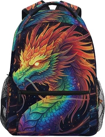 School Backpack Stylish Bookbag for Boys Girls Elementary School Casual Travel Bag Computer Laptop Daypack